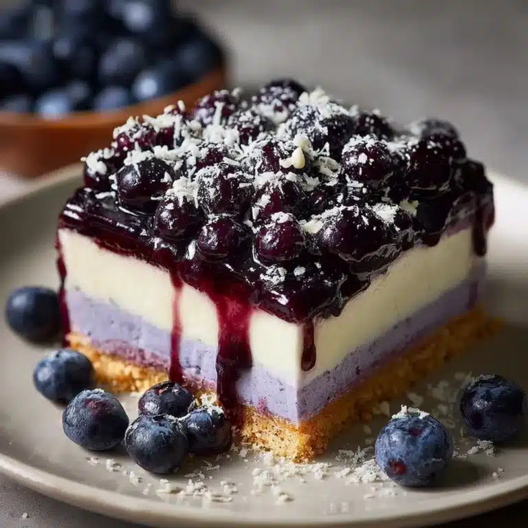 No-Bake Blueberry Cheesecake Recipe