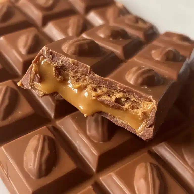 Gooey Peanut Caramel Chocolate Bar Recipe