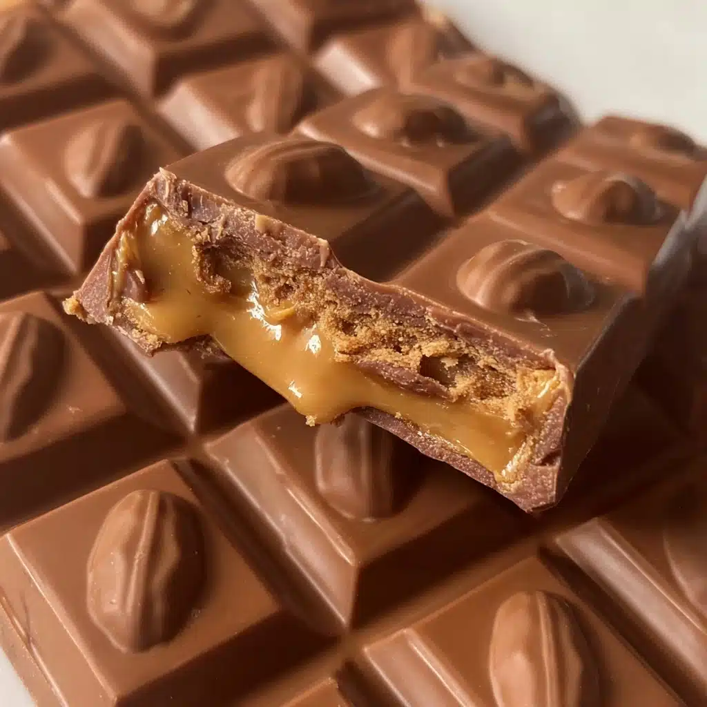 Gooey Peanut Caramel Chocolate Bar Recipe