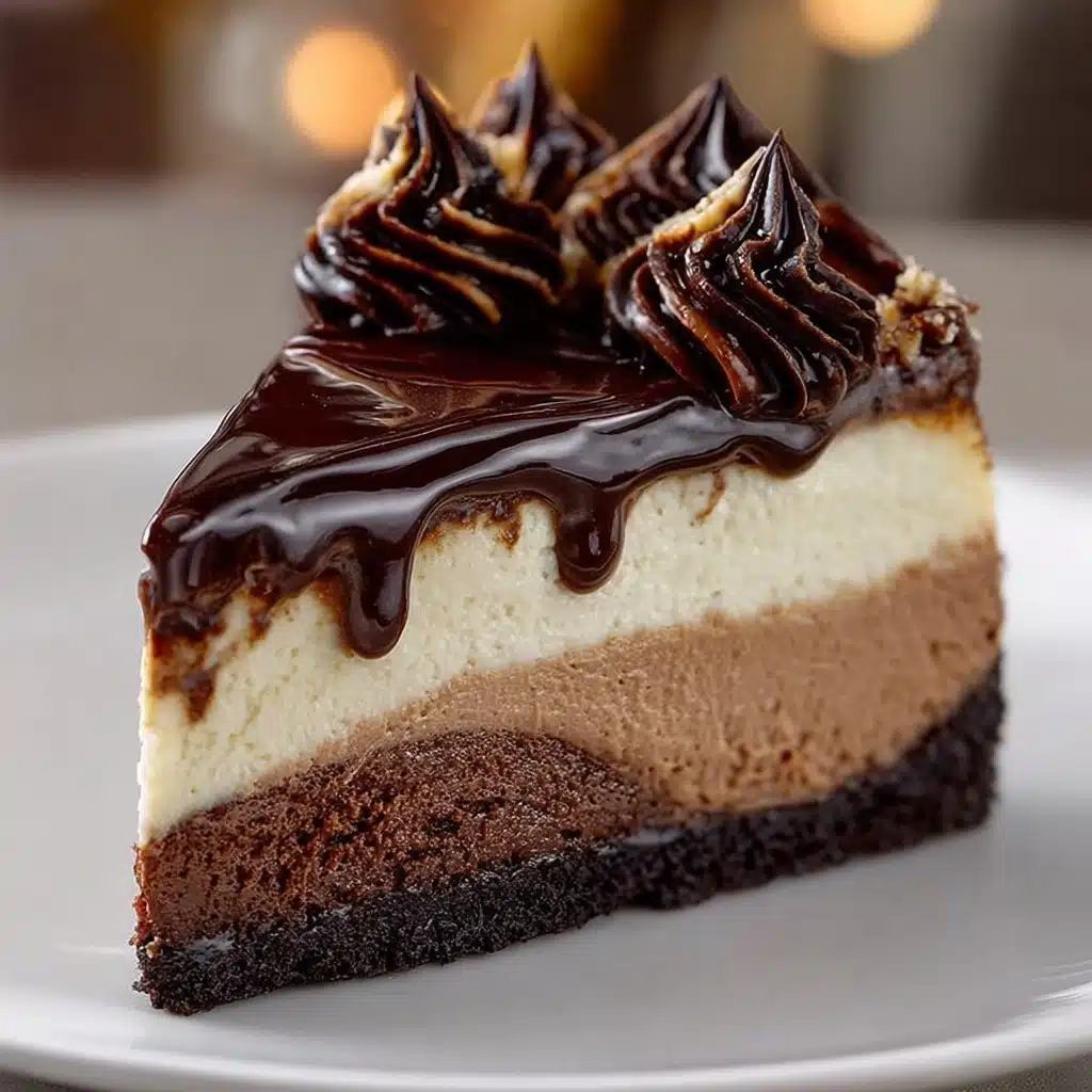 Instant Pot Chocolate Cheesecake Recipe - Recipe Image