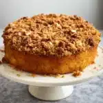 Vanilla Almond Tea Cake with Roasted Almond Streusel Recipe