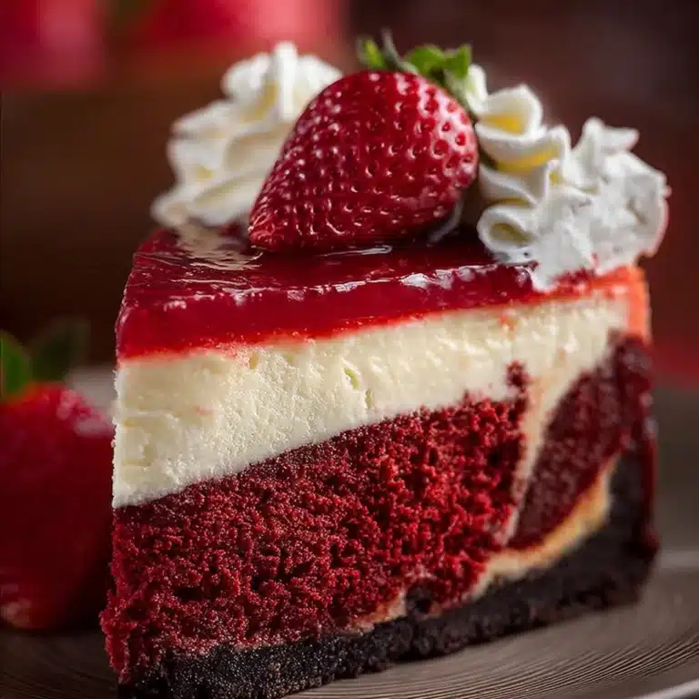 Strawberry Swirl Cheesecake Recipe