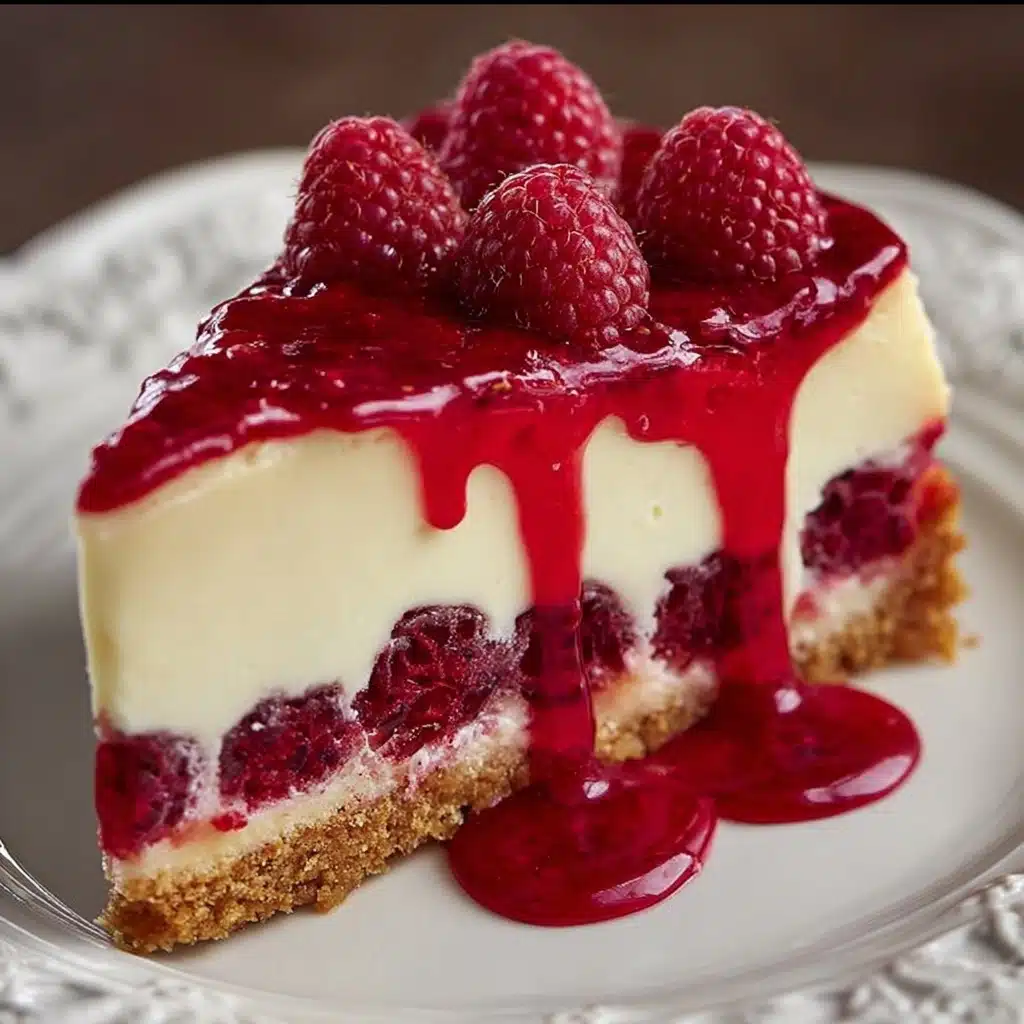 Raspberry Swirl Cheesecake Recipe