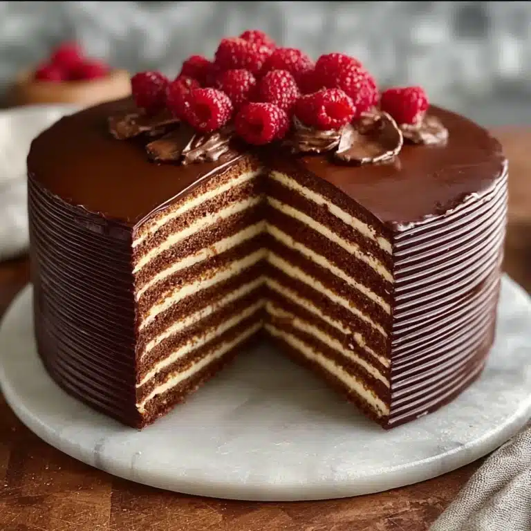 Chocolate Spartak Cake Recipe