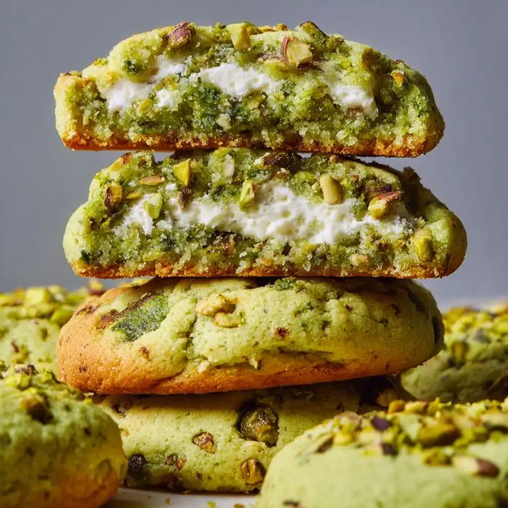 Pistachio Cream Cookies Recipe - Recipe Image