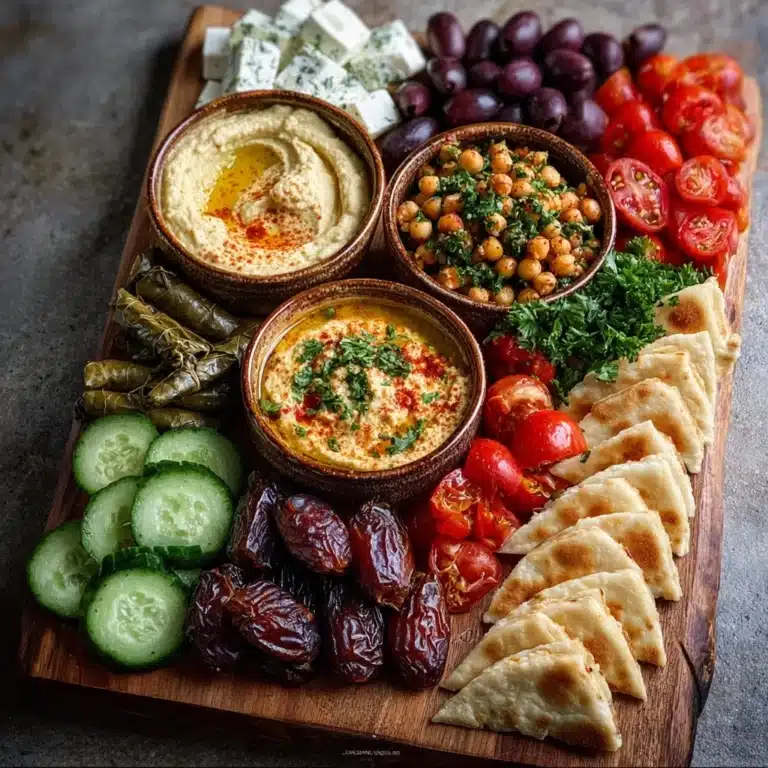 Mediterranean Mezze Tray Recipe