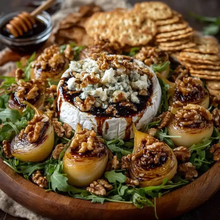 Roasted Pear & Burrata Board with Pomegranate Glaze Recipe