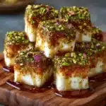 Pistachio-Crusted Brie Bites with Date Honey Glaze Recipe