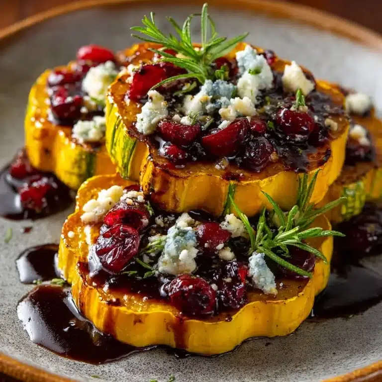 Arrange roasted squash on a serving platter Recipe