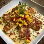 Coconut Lime Fish with Mango Salsa Recipe