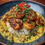 Coconut Curry Shrimp with Pineapple Rice Recipe