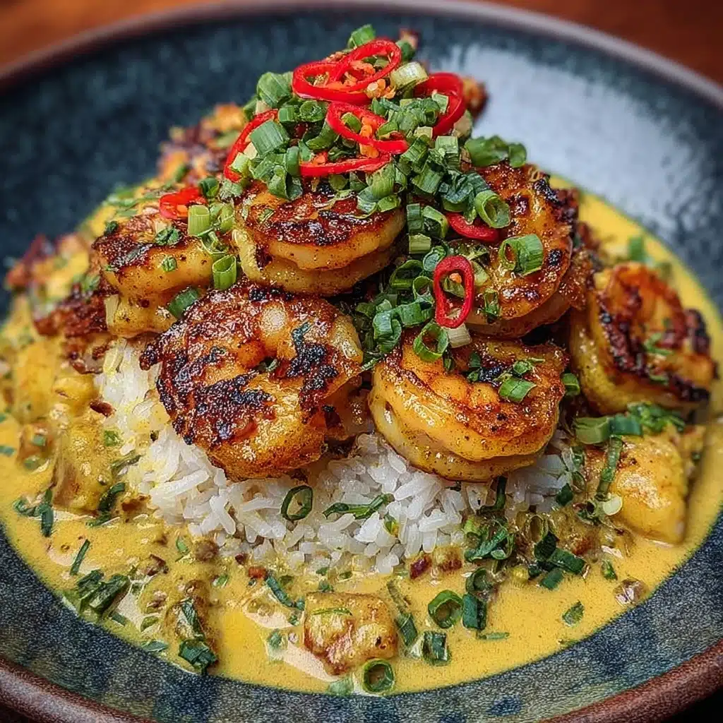 Coconut Curry Shrimp with Pineapple Rice Recipe