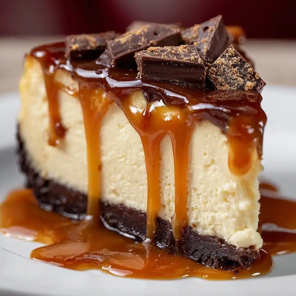 Caramel Brownie Cheesecake Recipe - Recipe Image