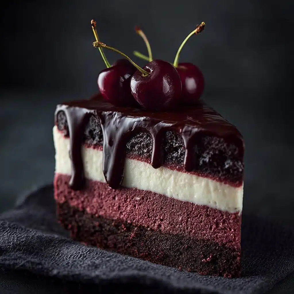 Black Forest Chocolate Swiss Roll Recipe - Recipe Image