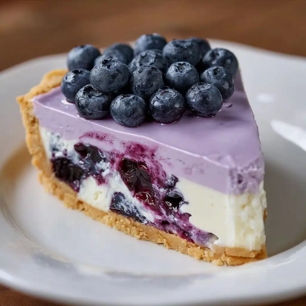 Blueberry Dream Cheesecake Recipe - Recipe Image