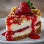 Strawberry Crunch Cheesecake Recipe