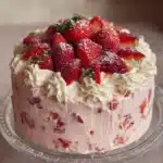 Strawberry Italian Cream Pound Cake Recipe