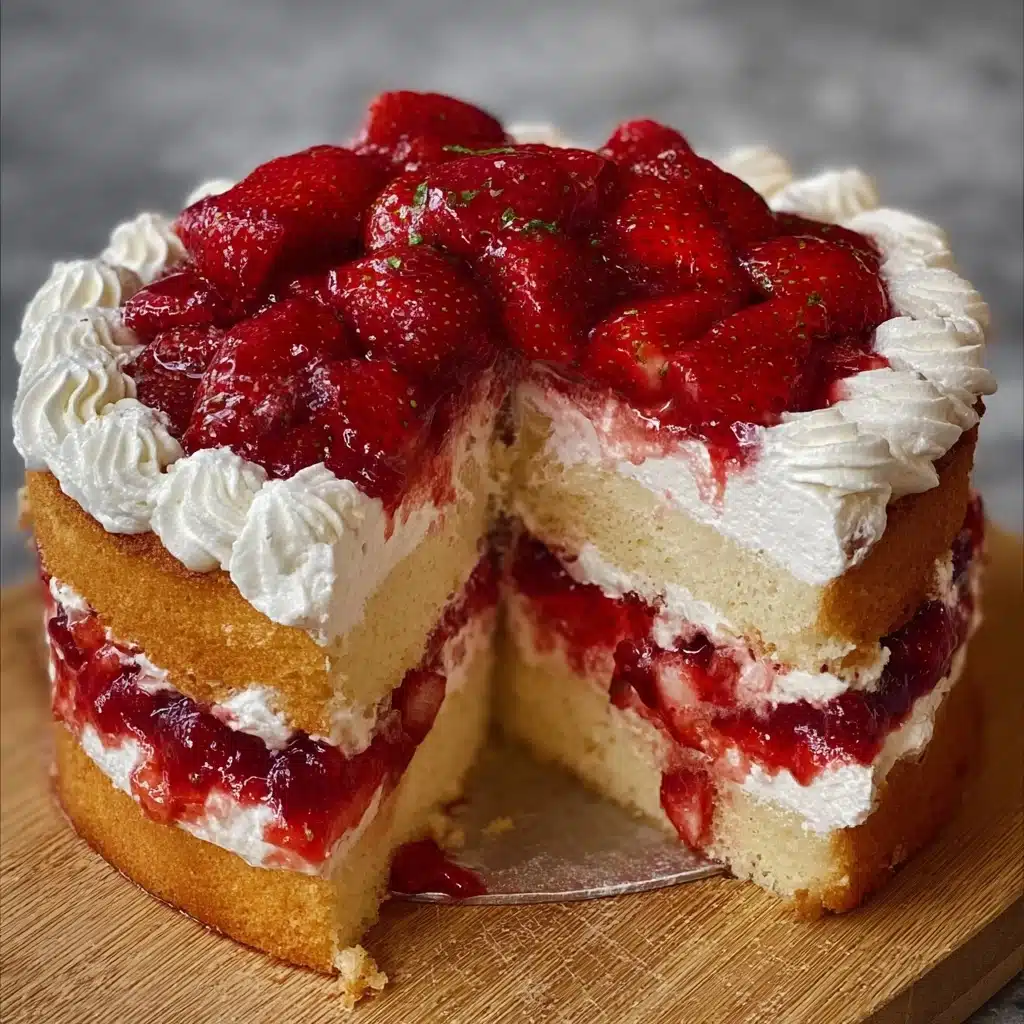 The Best Strawberry Shortcake Cheesecake Recipe