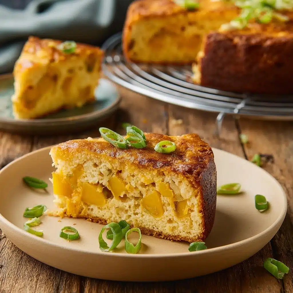 Cheddar Charm Cake – Savory & Soft Recipe - Recipe Image