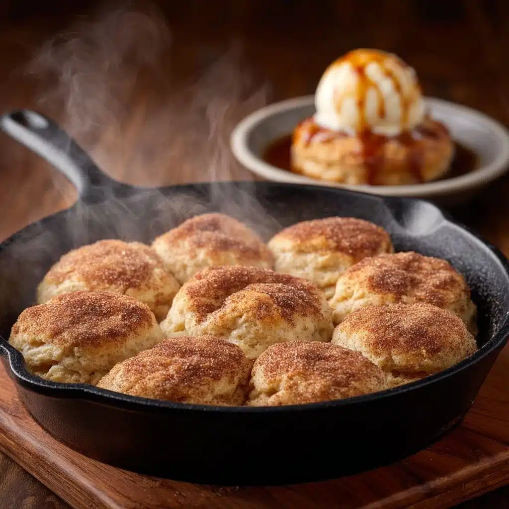 Snickerdoodle Skillet Cookies – One Big Cinnamon Dream Recipe - Recipe Image