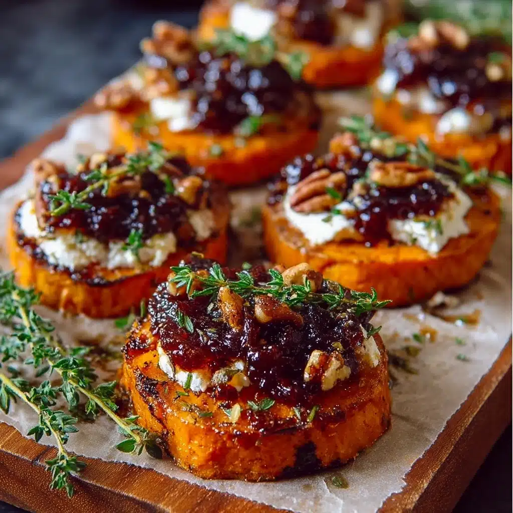 h Goat Cheese & Cranberry Balsamic Glaze Recipe - Recipe Image