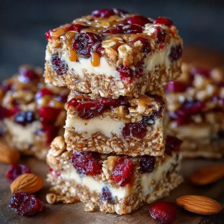 Cinnamon Cranberry Energy Bars Recipe