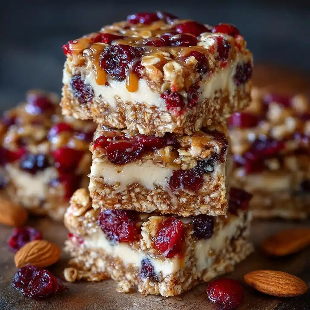 Cinnamon Cranberry Energy Bars Recipe - Recipe Image