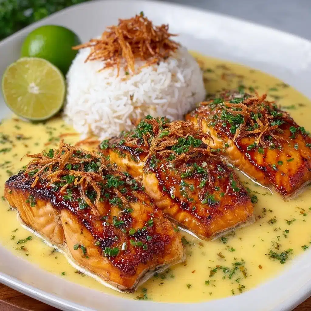 Coconut Lime Grilled Salmon Recipe