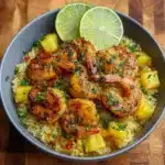 Coconut Curry Shrimp with Pineapple Rice Recipe