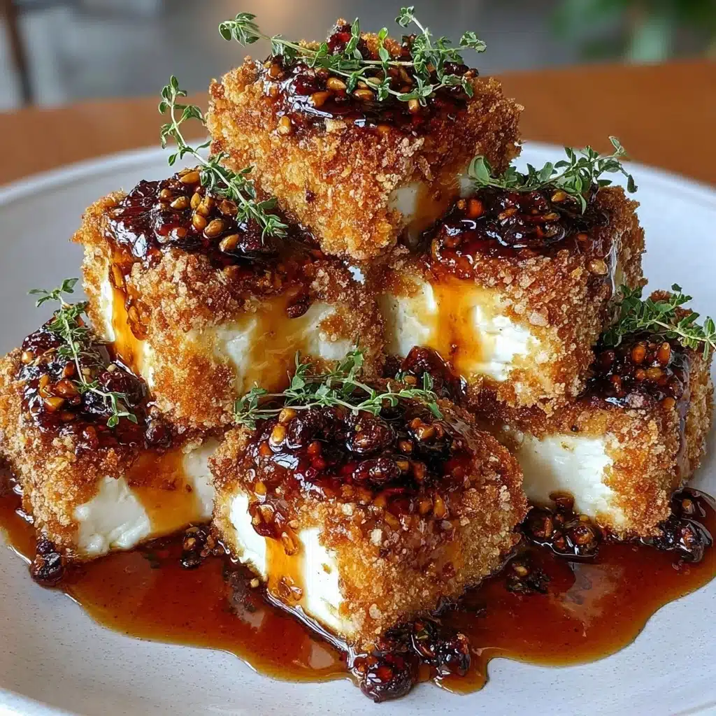 Pecan-Crusted Camembert Bites with Fig Glaze Recipe - Recipe Image