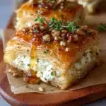 Pistachio-Crusted Brie with Pomegranate Glaze Recipe