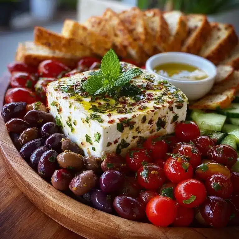 Mediterranean Feta Board Recipe