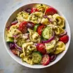 Mediterranean Tortellini Salad with Artichokes & Olives Recipe