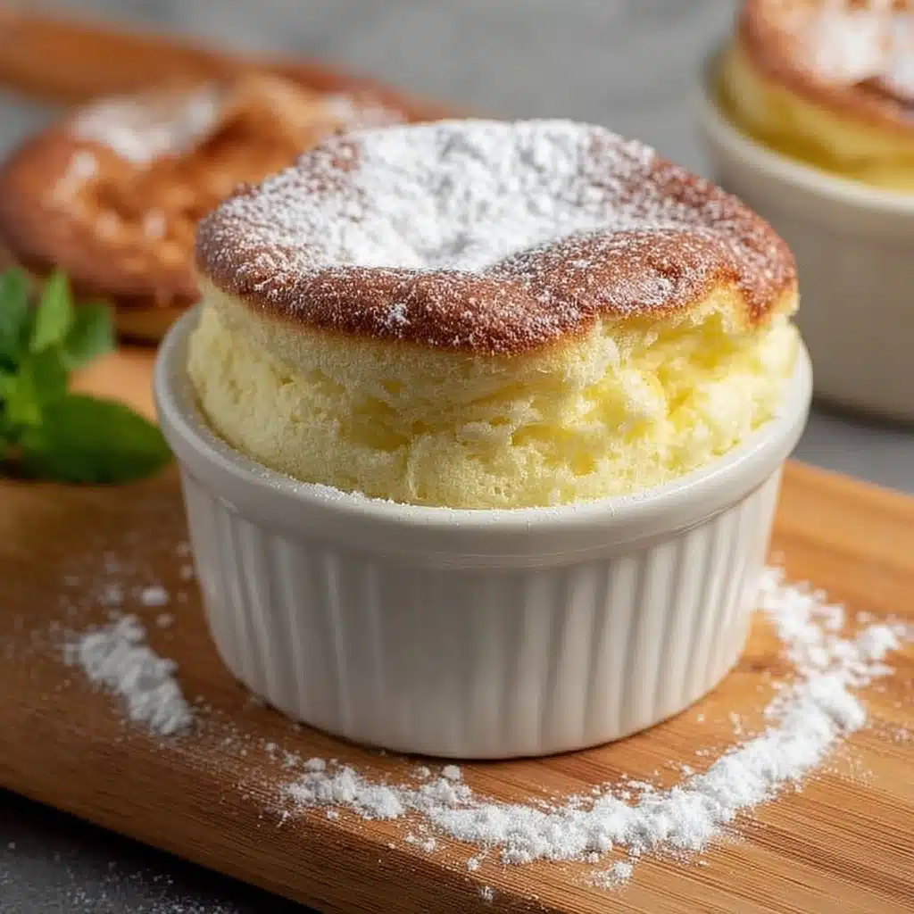 Korean Street-Style Cheese Soufflé Recipe - Recipe Image