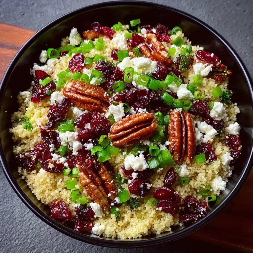 Pear & Cranberry Couscous Salad Recipe - Recipe Image
