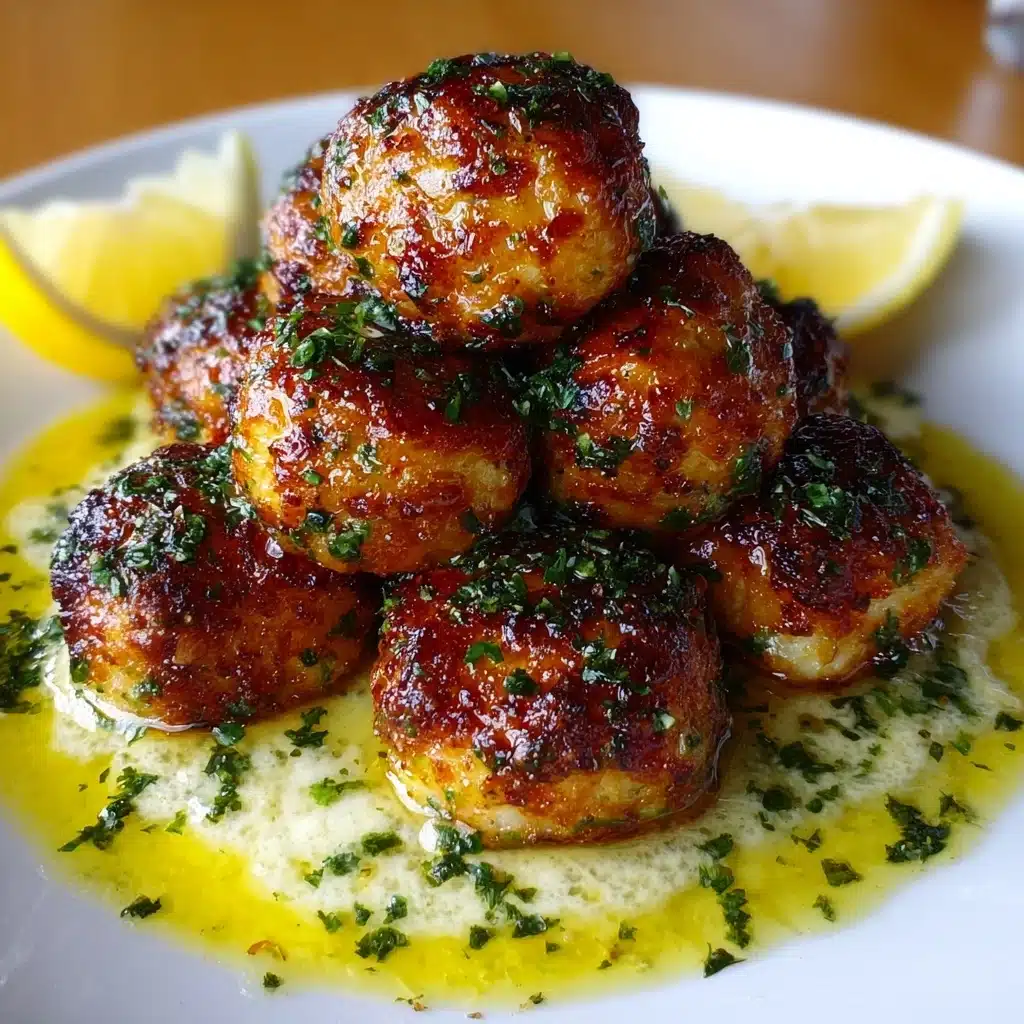 Lemon Herb Turkey Meatballs Recipe