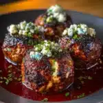 Feta-Stuffed Meatballs Recipe