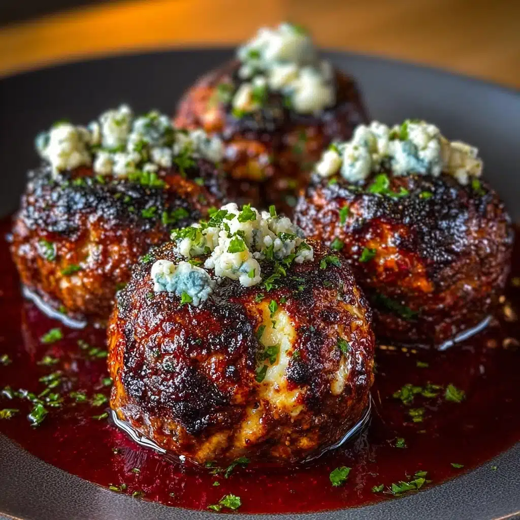 Feta-Stuffed Meatballs Recipe - Recipe Image
