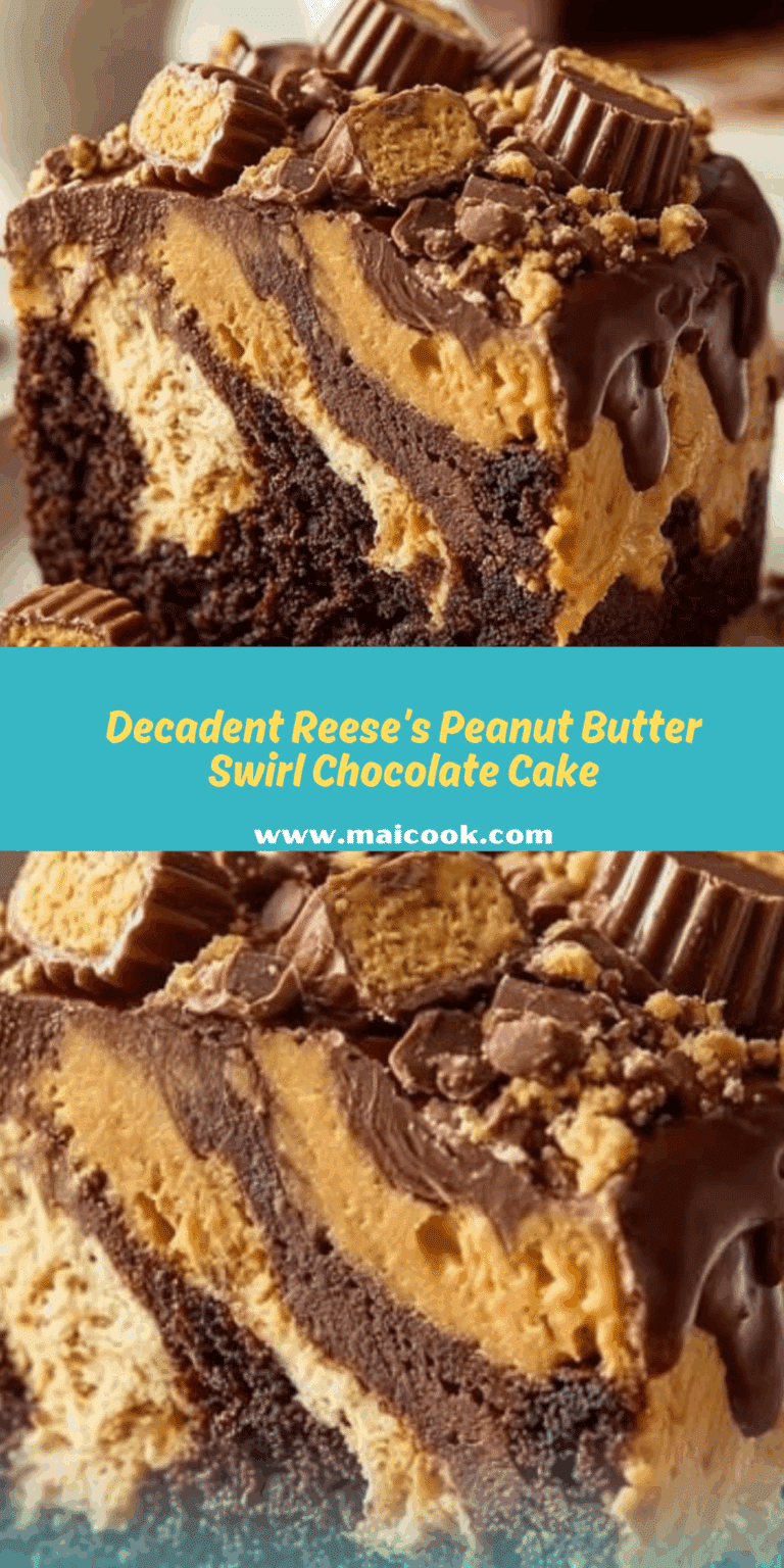Homemade Reese’s Peanut Butter Earthquake recipe