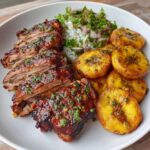 Jamaican Jerk Pork with Plantains Recipe
