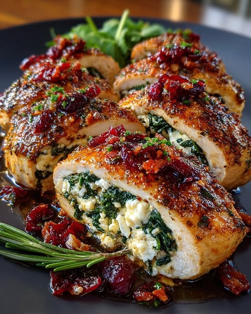 Stuffed Chicken Breasts with Goat Cheese Recipe