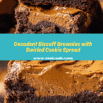 Homemade Christmas Biscoff Brownies recipe