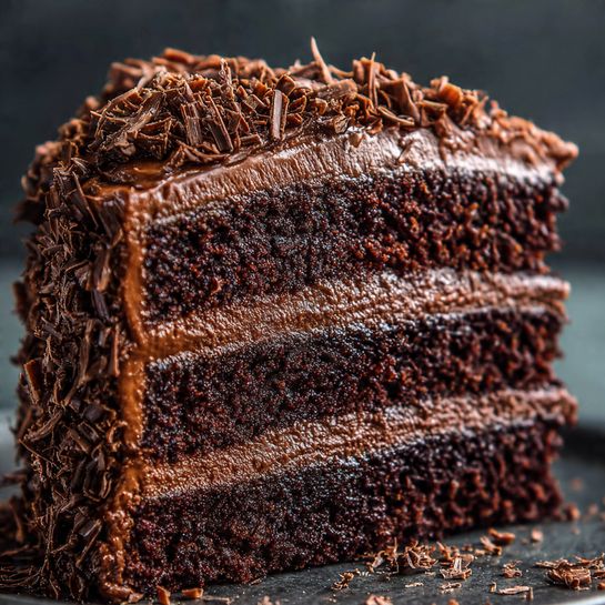 Velvet Midnight Chocolate Cake Recipe
