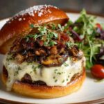 Mushroom Swiss Burger Recipe