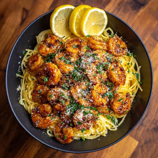 Shrimp Scampi with Angel Hair Pasta Recipe