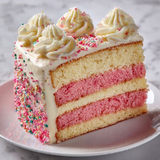 Strawberry & Cream Cake Recipe