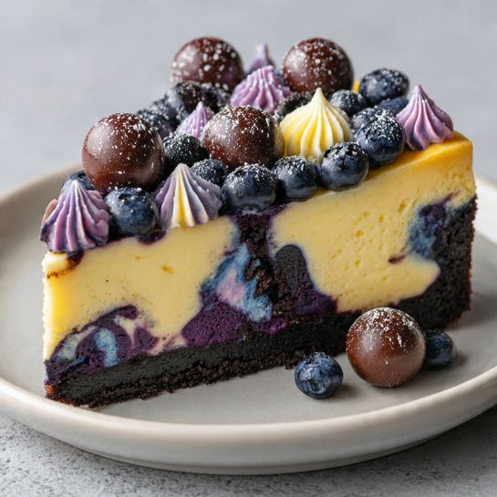 Best Blueberry Swirl Cheesecake Recipe