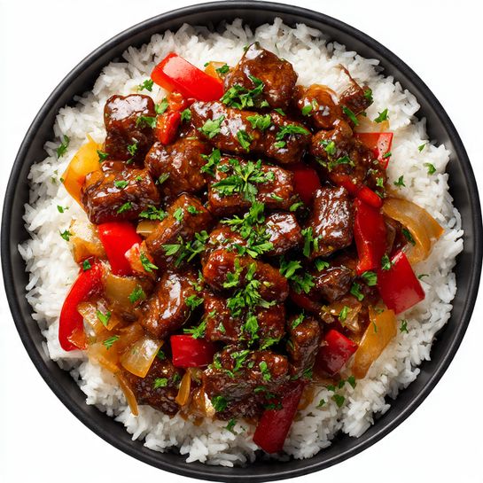 Chinese Pepper Steak with Onions Recipe - Recipe Image