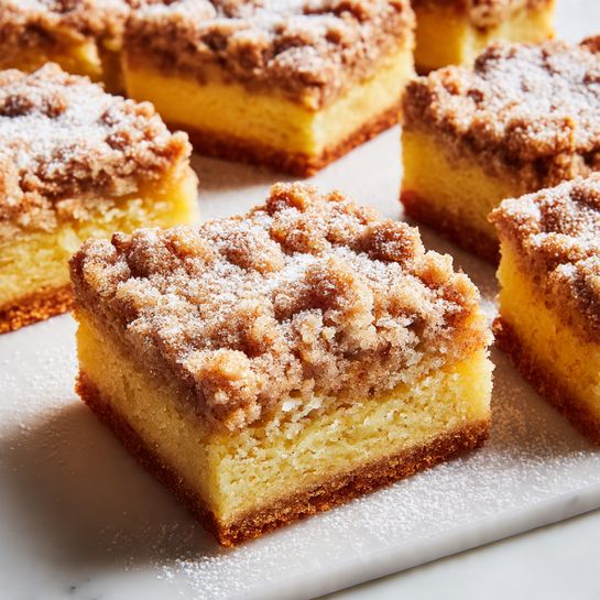 Rusks Crumb Cake Recipe - Recipe Image