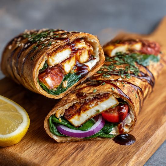 Crispy Baked Feta Wraps with Spicy Honey Drizzle Recipe